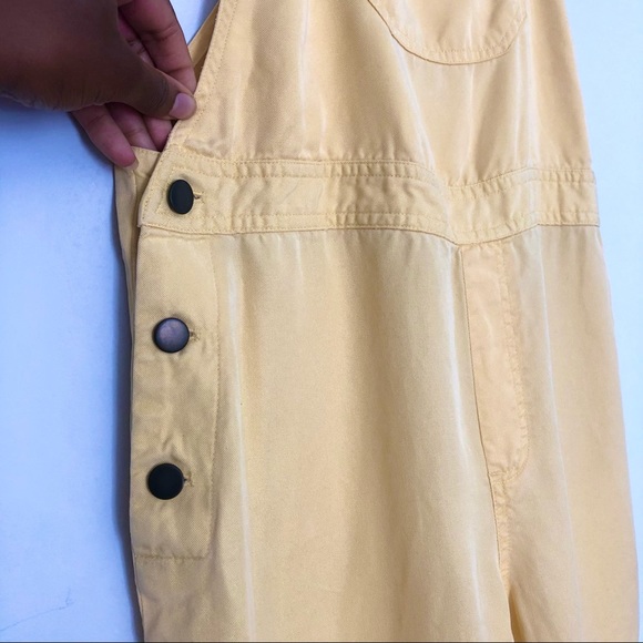 SOLD- Yellow Overalls Coveralls - Picture 7 of 9